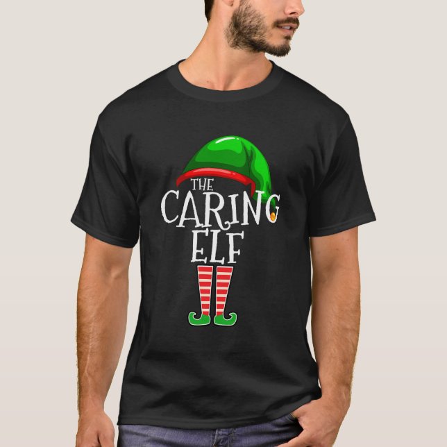 Camiseta Un grupo de elfo que se ocupa de los Navidades de  (Anverso)