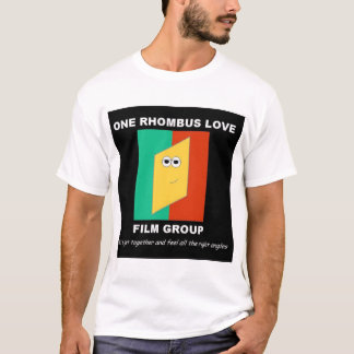 Camiseta Un grupo de la película del amor del Rhombus