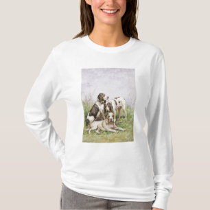 Camiseta Un grupo de perros franceses