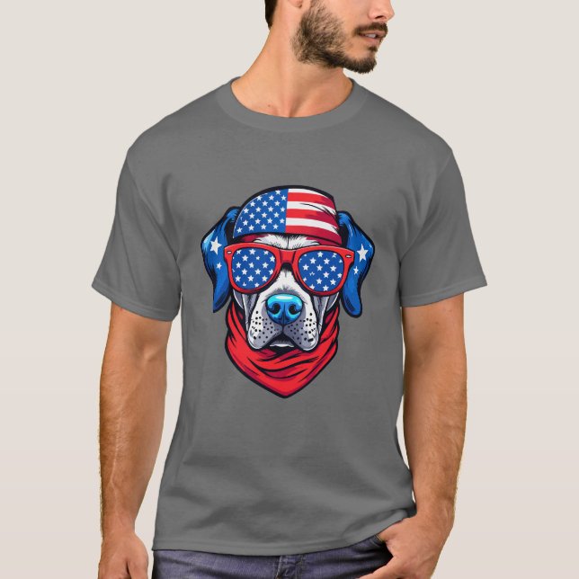 Camiseta Un grupo patriótico con estilo (Anverso)