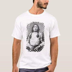 Camiseta Un guerrero de Bull, 1882 (foto de b/w)