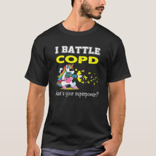 Camiseta Un guerrero unicornio contra la EPOC