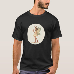Camiseta Un hada encantadora con helado para adultos y niño