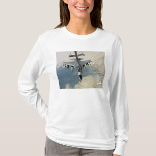 Camiseta Un halcón que lucha F-16 reaprovisiona de