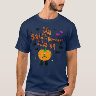 Camiseta Un Halloween Sin Ti Pumpkin One Eye Head Bunny Hal