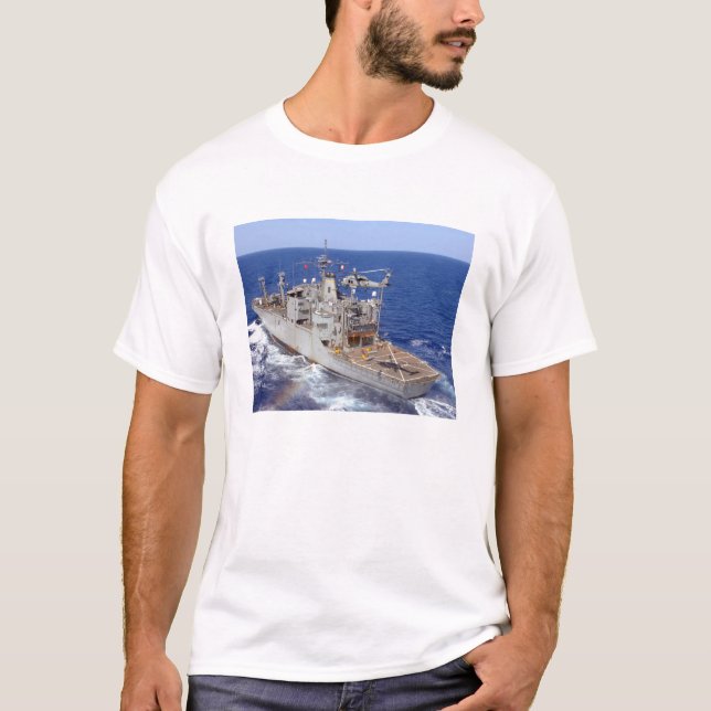 Camiseta Un helicóptero borra la cubierta de vuelo (Anverso)