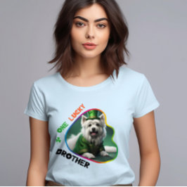 Camiseta Un Hermano Afortunado - Carnaval de Creek Tramposo