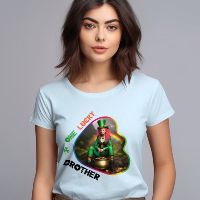 Camiseta Un hermano afortunado - Fiesta de danza brillante  (Subido por el creador)