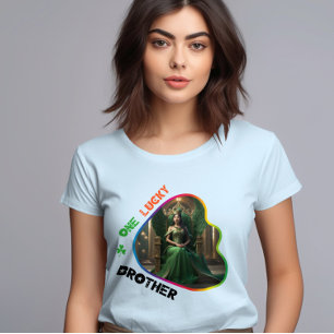 Camiseta Un hermano afortunado - La caza de esclavos de Lep