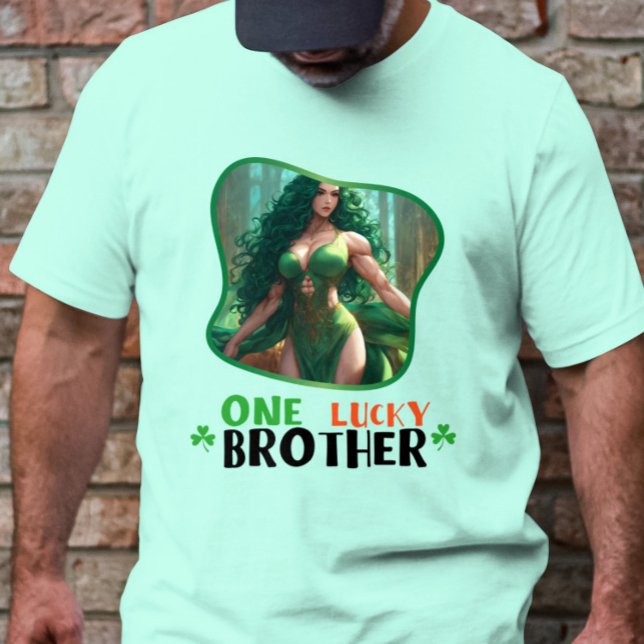 Camiseta Un Hermano Afortunado - La Revelación de la Isla E (Subido por el creador)