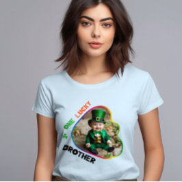 Camiseta Un hermano afortunado - Noche de pub irlandés Triv