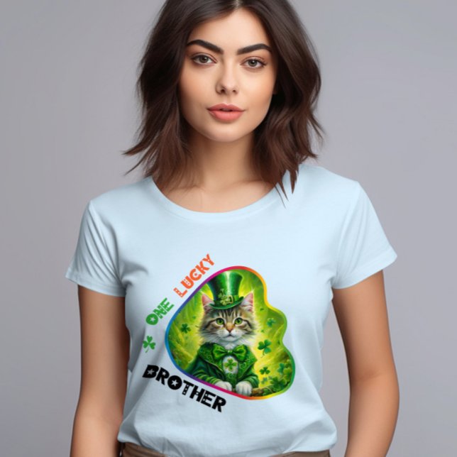 Camiseta Un hermano afortunado - Resplandor de poesía irlan (Subido por el creador)