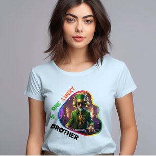 Camiseta Un hermano afortunado - Suerte y risa irlandesas
