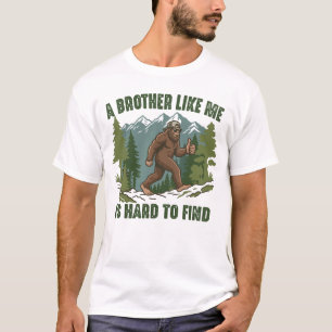 Camiseta Un hermano como yo es difícil de encontrar Bigfoot