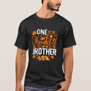 Camiseta Un Hermano Gracioso Fall Otoño Thanksgivin
