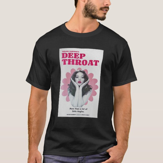 Camiseta Un Hermoso Chica Profundo Y Rosa De Flor Cita (Anverso)