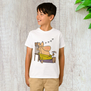 Camiseta Un hombre con sueño y un sandwich