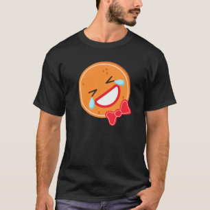 Camiseta Un Hombre De Pan De Gengibre Se Ríe En El Suelo