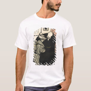 Camiseta Un hombre digno lleva a una mujer joven en la suya