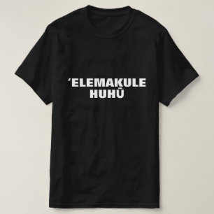 Camiseta un hombre enojado de edad avanzada en Hawaii