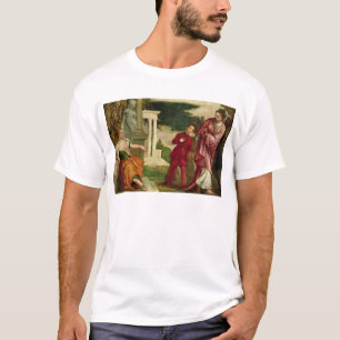 Camiseta Un hombre joven entre la virtud y el vicio