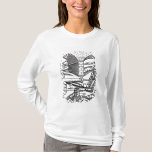 Camiseta Un hombre que carga un cañón