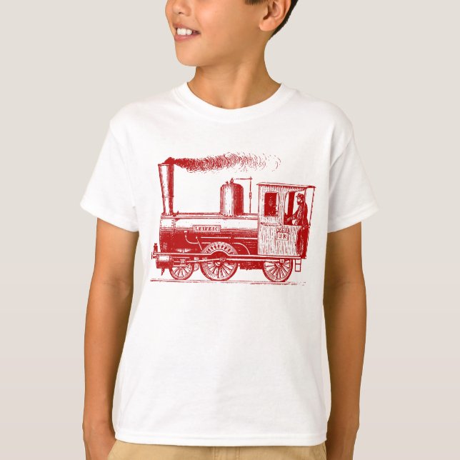 Camiseta Un hombre y su tren - Ruby (Anverso)
