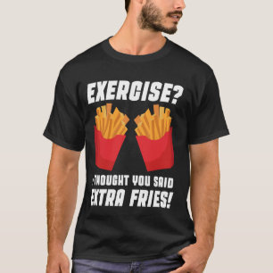 Camiseta Un Humor De Sátira De Pun Divertido Ejercicio Que 