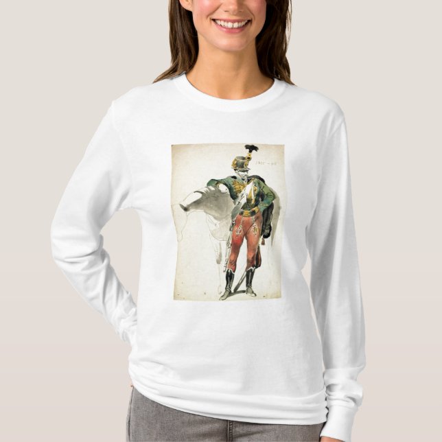 Camiseta Un húsar del 9no regimiento (Anverso)