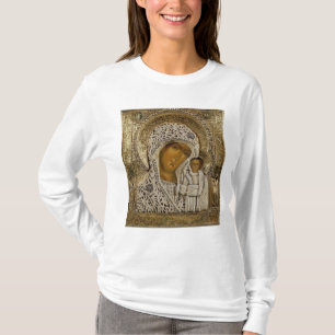 Camiseta Un icono que muestra a la Virgen de Kazán