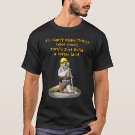 Camiseta "Un idiota mejor"