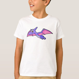 Camiseta Un Ilustracion Agradable De Un Pterodáctilo Volado