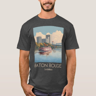 Camiseta Un Ilustracion vintage de Baton Rouge
