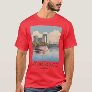 Camiseta Un Ilustracion vintage de Baton Rouge 1