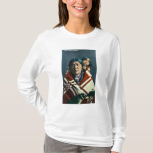 Camiseta Un indio Madonna del cuervo y niño