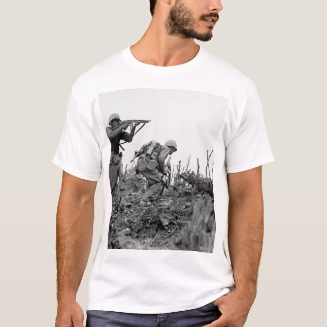 Camiseta Un infante de marina de la imagen _War de la 1ra (Anverso)