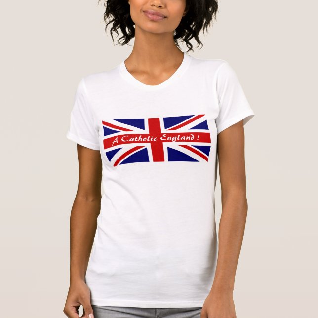 CAMISETA ¡UN INGLÉS CATÓLICO! (Anverso)