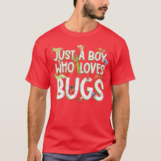 Camiseta Un insecto gracioso que ama el regalo de toros de 