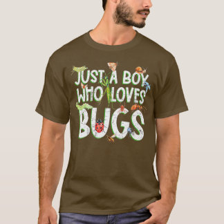 Camiseta Un insecto gracioso, sólo un chico que ama los bic