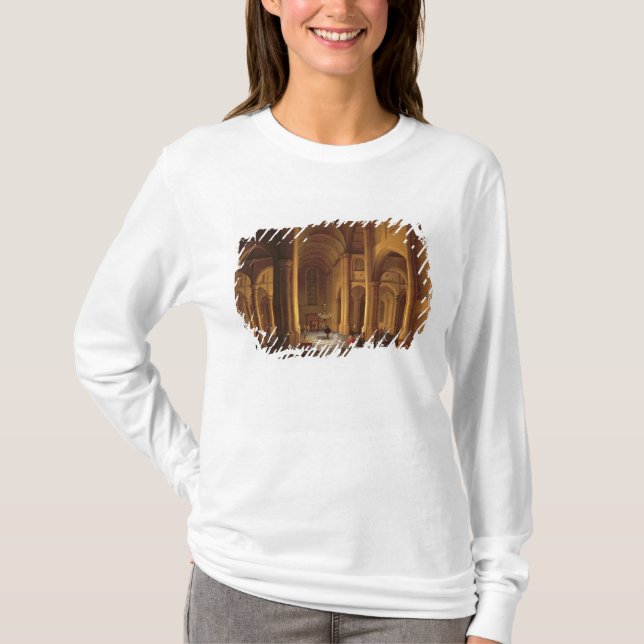 Camiseta Un interior de la iglesia (Anverso)
