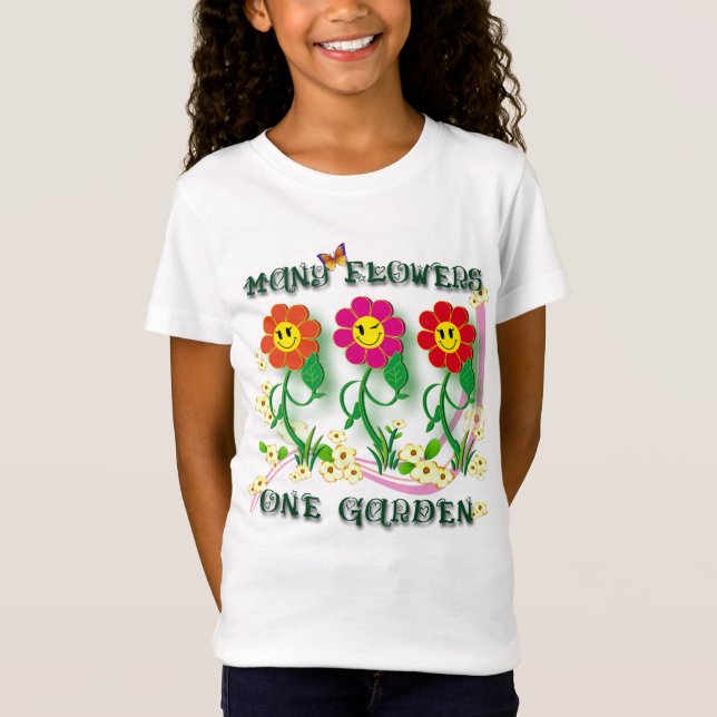 Camiseta Un jardín (Anverso)