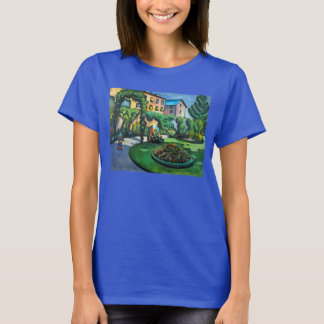 Camiseta Un jardín, Gartenbild de August Macke, Arte Vintag