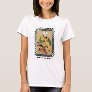 Camiseta Un jefe del Turkoman o del Mongol que sostiene una