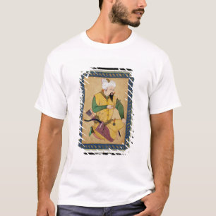 Camiseta Un jefe del Turkoman o del Mongol que sostiene una
