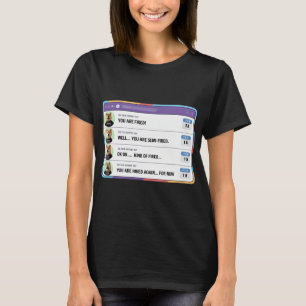 Camiseta Un jefe tonto despide a la gente por error
