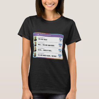 Camiseta Un jefe tonto despide a la gente por error