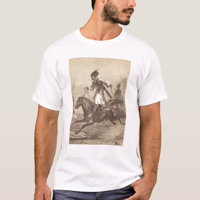 Camiseta Un jinete del Cossack (Anverso)