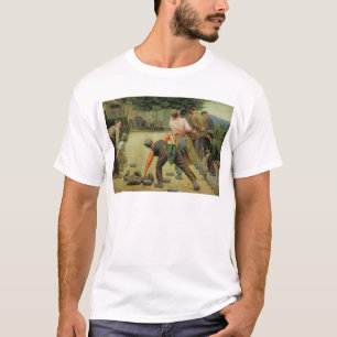 Camiseta Un juego de Bourles en Flandes, 1911
