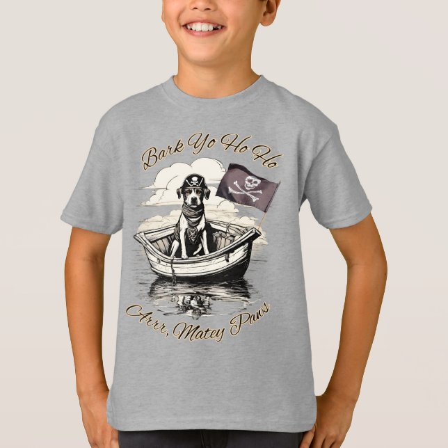 Camiseta ¡Un juego de patas piratas para mí! (Anverso)