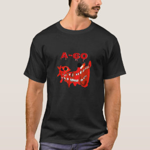 Camiseta Un juego de terror de 60 Monstruos Rojos Puerta Un